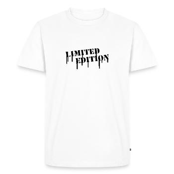 limited_edition_paint - T-shirt Premium bio Homme - blanc - Devant - Nico (187cm)