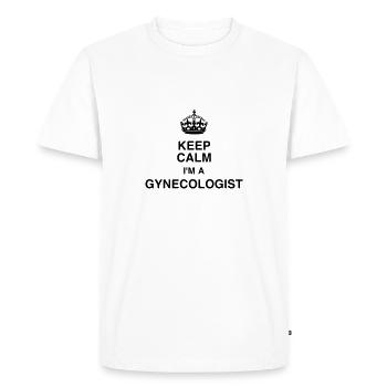 Gynecologist Gynécologue Gynäkologe Médecine - Men's Premium Organic T-Shirt - white - Front - Nico (187cm)