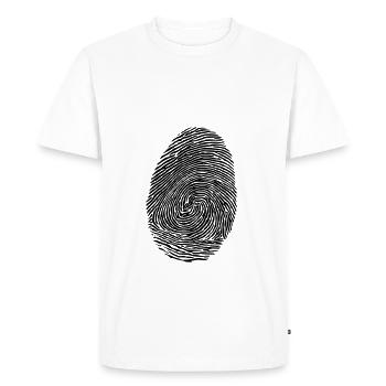 empreinte - T-shirt Premium bio Homme - blanc - Devant - Nico (187cm)