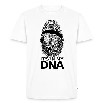 Skydiving Parachute - Men's Premium Organic T-Shirt - white - Front - Nico (187cm)