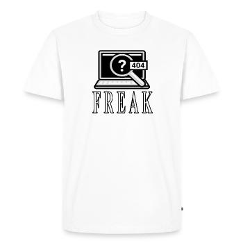 Computer Geek Computer Game Computer Specialisist PC - Men's Premium Organic T-Shirt - white - Front - Nico (187cm)