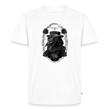 Alchemy England Mort Noire - T-shirt Premium bio Homme - blanc - Devant - Nico (187cm)