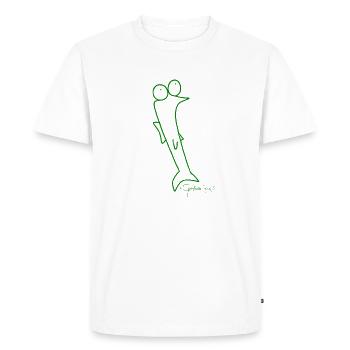Roach © Chyropterum Innoxius - Men's Premium Organic T-Shirt - white - Front - Nico (187cm)