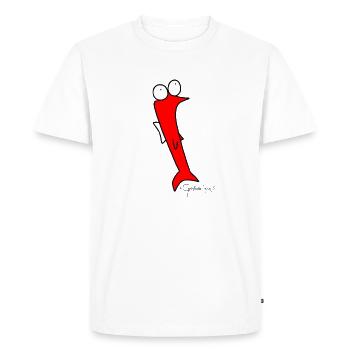 Roach © Chyropterum Innoxius - Men's Premium Organic T-Shirt - white - Front - Nico (187cm)