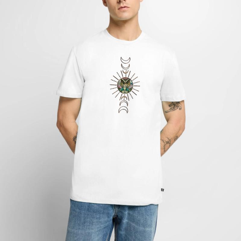 Das Mädchen, das eine Eule werden kann Männer Premium Bio T-Shirt