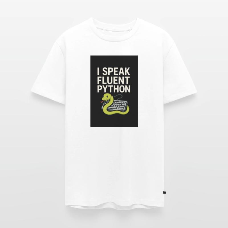 Serpent de codage Python T-shirt Premium bio Homme