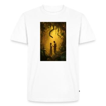Enchanted Jungle Romance - Men's Premium Organic T-Shirt - white - Front - Nico (187cm)