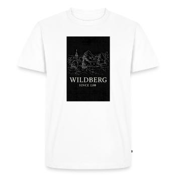 Paysage historique de Wildberg - T-shirt Premium bio Homme - blanc - Devant - Nico (187cm)