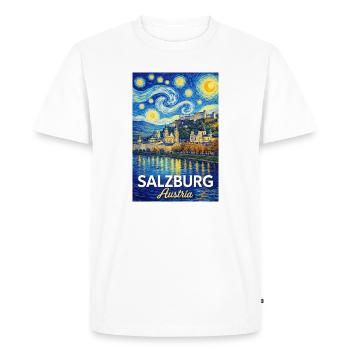 Salzbourg, Autriche - T-shirt Premium bio Homme - blanc - Devant - Nico (187cm)