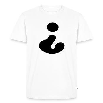 Question mark, spanish - Men's Premium Organic T-Shirt - white - Front - Nico (187cm)