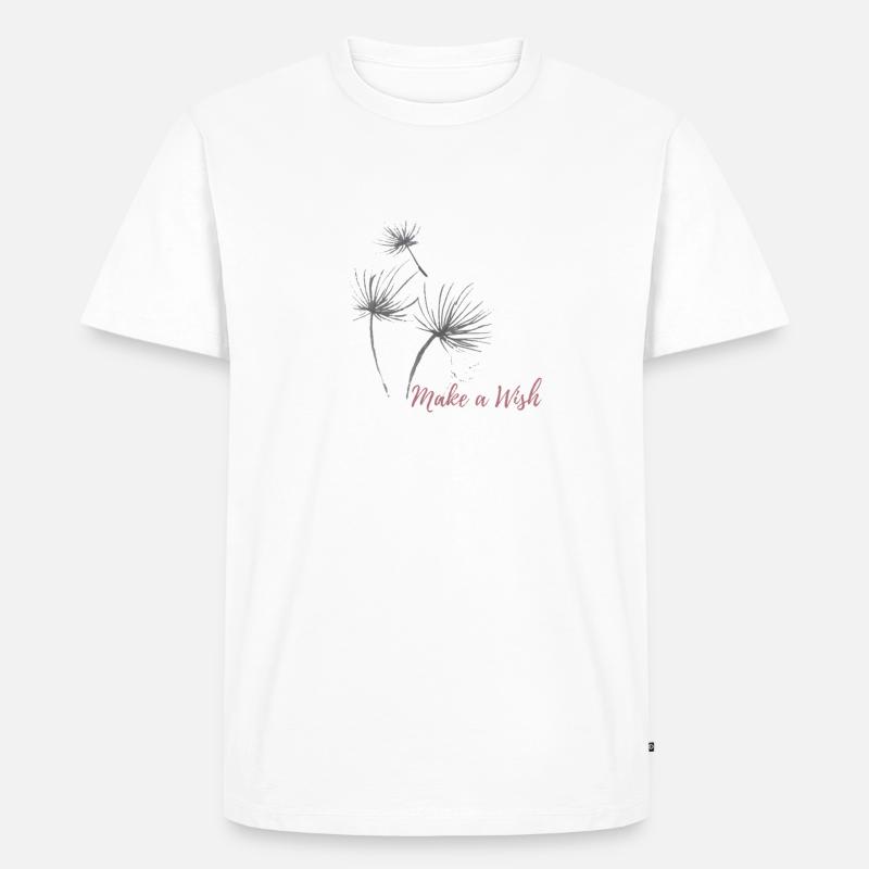 Spruch Design - Männer Premium Bio T-Shirt - Weiß