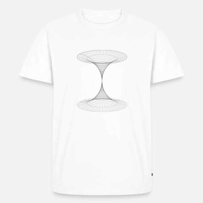 Kunst - Männer Premium Bio T-Shirt - Weiß