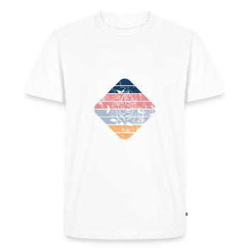 Rose - T-shirt Premium bio Homme - blanc - Devant - Nico (187cm)