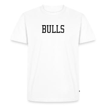 BULLS - Tribute to Michael Jordan - Sport - Cool - Men's Premium Organic T-Shirt - white - Front - Nico (187cm)