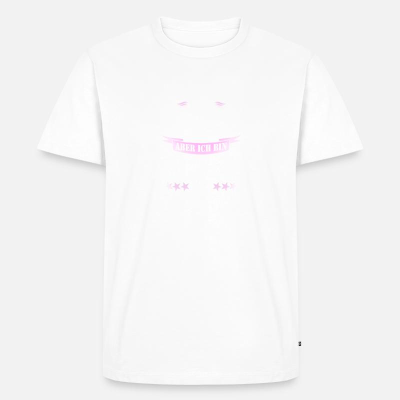luisa - Männer Premium Bio T-Shirt - Weiß