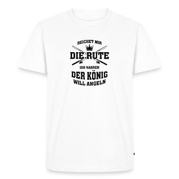 RICH ME LA RUTE DE VOTRE NARREN - T-shirt Premium bio Homme - blanc - Devant - Nico (187cm)