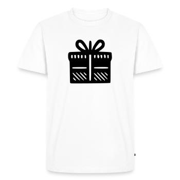Gift Package - Men's Premium Organic T-Shirt - white - Front - Nico (187cm)
