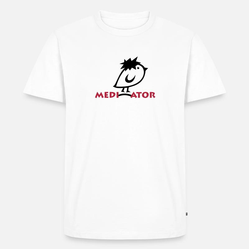 TWEETLERCOOLS - MEDIATOR - Männer Premium Bio T-Shirt - undefined
