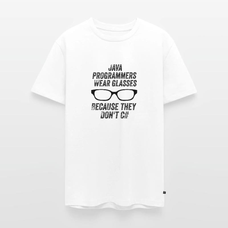 Lustige Java-Programmierer Männer Premium Bio T-Shirt