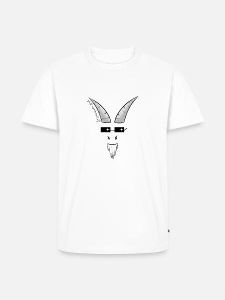 Voll verBockt! - Männer Premium Bio T-Shirt - Weiß
