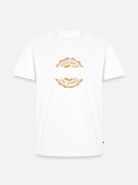 1990 - Second to None - Männer Premium Bio T-Shirt - Weiß