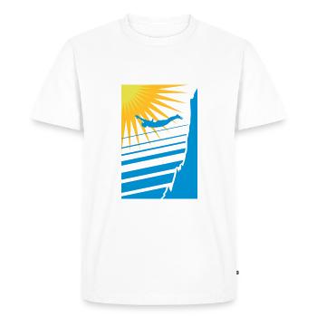 Klipspringer - T-shirt Premium bio Homme - blanc - Devant - Nico (187cm)