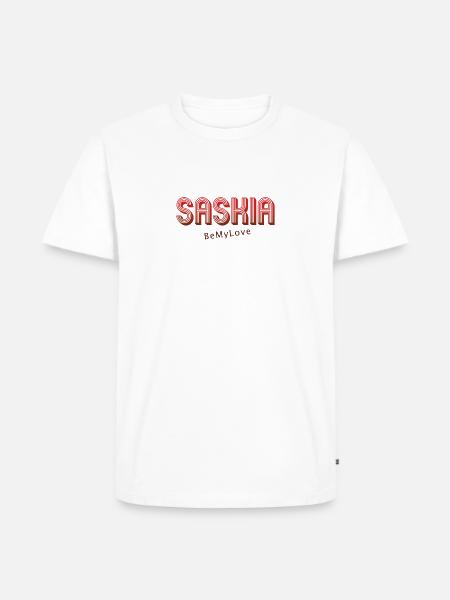 Saskia - T-shirt Premium bio Homme - blanc