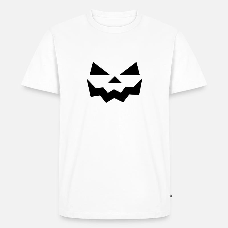 Jack oder Lantern | Halloween Party - Männer Premium Bio T-Shirt - Weiß