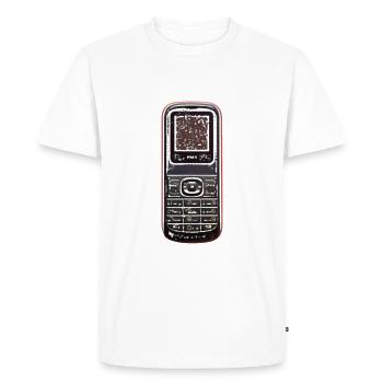déjà vintage - T-shirt Premium bio Homme - blanc - Devant - Nico (187cm)
