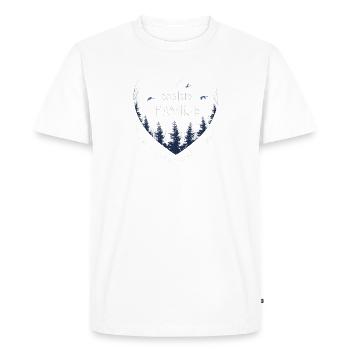 coolest family - Men's Premium Organic T-Shirt - white - Front - Nico (187cm)