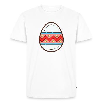 Easter Feast - Men's Premium Organic T-Shirt - white - Front - Nico (187cm)