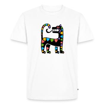 Culture inca, Amérique latine - T-shirt Premium bio Homme - blanc - Devant - Nico (187cm)