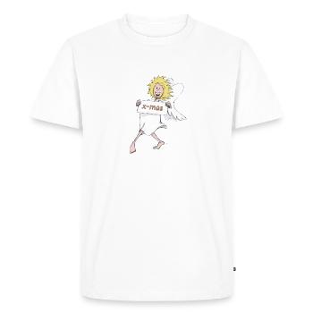 Nuage neuf noël - T-shirt Premium bio Homme - blanc - Devant - Nico (187cm)