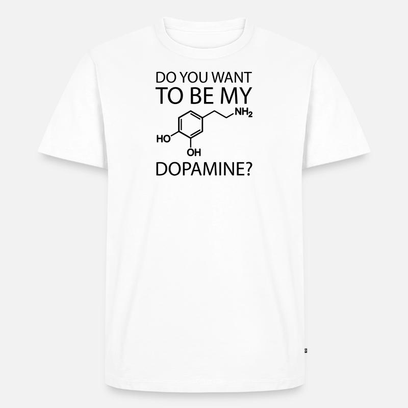 d3 - Männer Premium Bio T-Shirt - Weiß