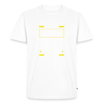 je n ai que 87 ans / humour anniversaire 87 ans - T-shirt Premium bio Homme - blanc - Devant - Nico (187cm)