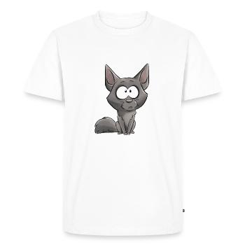 Je suis Kelpie Fawn - T-shirt Premium bio Homme - blanc - Devant - Nico (187cm)