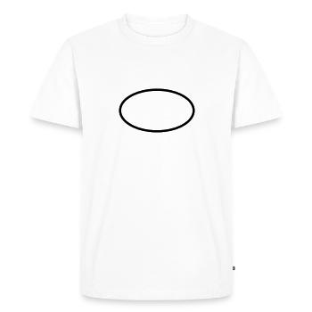 Customize it ! / Anpassen / Personnaliser - Men's Premium Organic T-Shirt - white - Front - Nico (187cm)