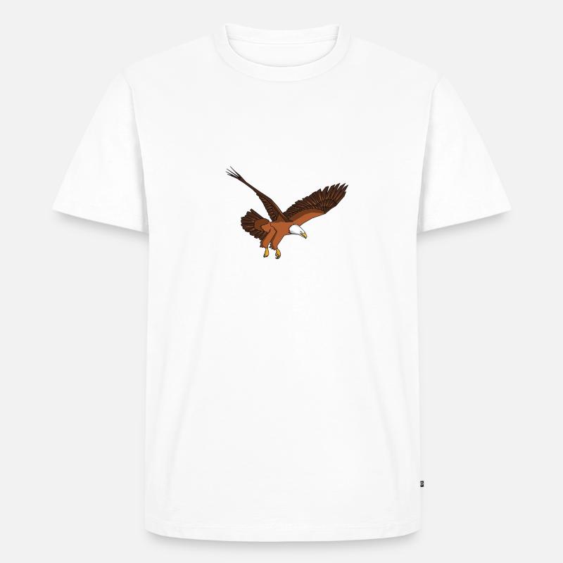 Eagle Eagle Bald Eagle - Men's Premium Organic T-Shirt - white