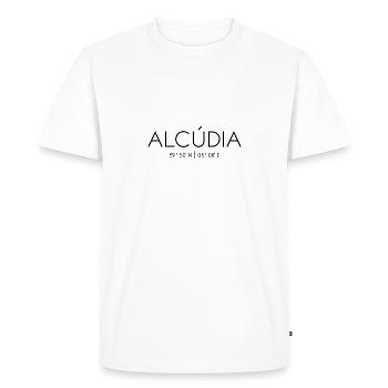 Alcúdia, Majorque, Espagne, Mer Méditerranée, Îles Baléares - T-shirt Premium bio Homme - blanc - Devant - Nico (187cm)