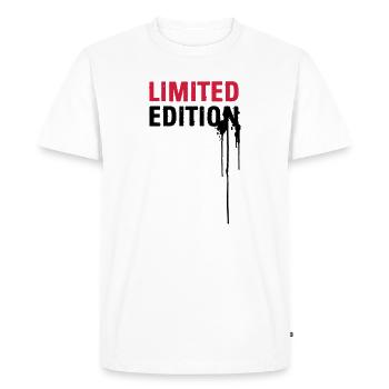 Limited Edition - T-shirt Premium bio Homme - blanc - Devant - Nico (187cm)