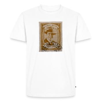 Estampa: Carlos Gardel 2 - Men's Premium Organic T-Shirt - white - Front - Nico (187cm)