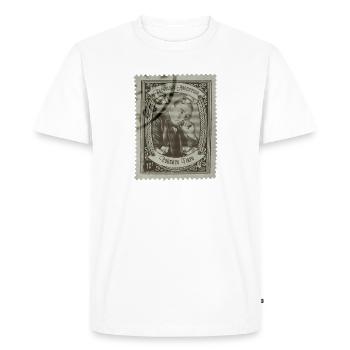 Estampa: Roberto Firpo - Men's Premium Organic T-Shirt - white - Front - Nico (187cm)