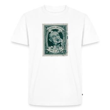 Estampa: Juan D'Arienzo - T-shirt Premium bio Homme - blanc - Devant - Nico (187cm)