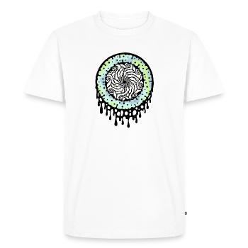 Motae - T-shirt Premium bio Homme - blanc - Devant - Nico (187cm)