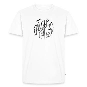 Il suffit de voler - T-shirt Premium bio Homme - blanc - Devant - Nico (187cm)