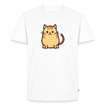 Just cute kitten - Men's Premium Organic T-Shirt - white - Front - Nico (187cm)