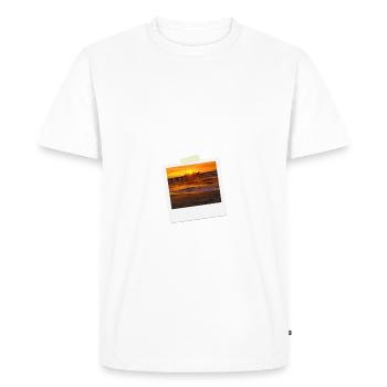Définition de l’image Dark Desings - T-shirt Premium bio Homme - blanc - Devant - Nico (187cm)