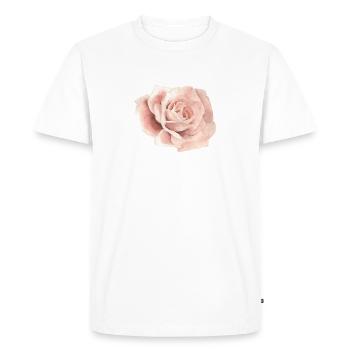 Rose - T-shirt Premium bio Homme - blanc - Devant - Nico (187cm)