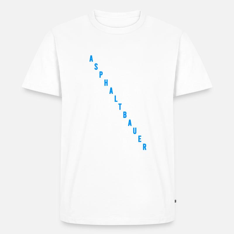 Asphaltbauer - Männer Premium Bio T-Shirt - undefined