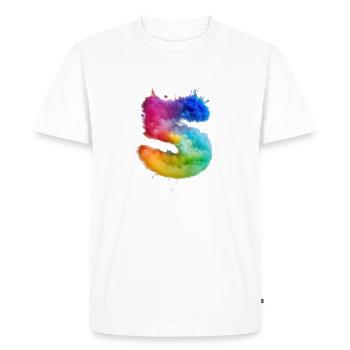 Fête d’anniversaire cadeau d’anniversaire né - T-shirt Premium bio Homme - blanc - Devant - Nico (187cm)